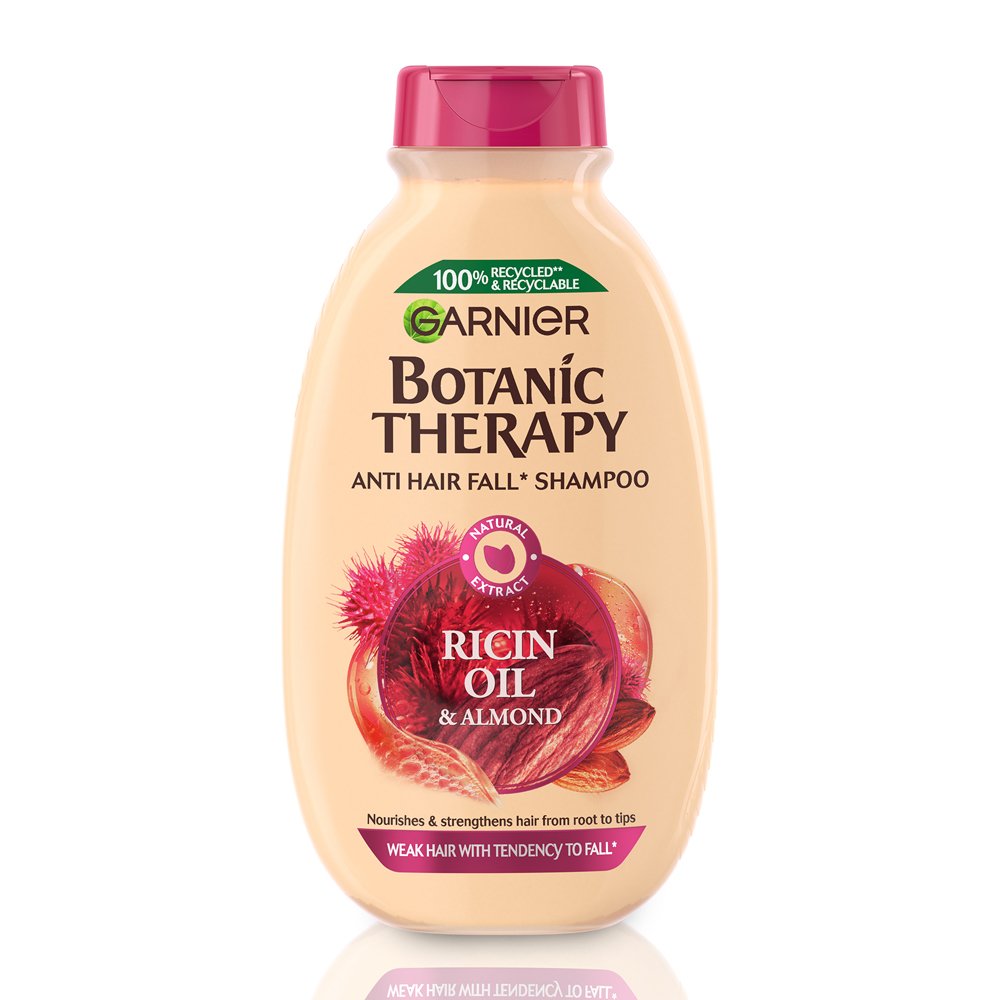 Sampon Botanic Therapy Ricin Oil Almond pentru par fragil cu tendinta de cadere